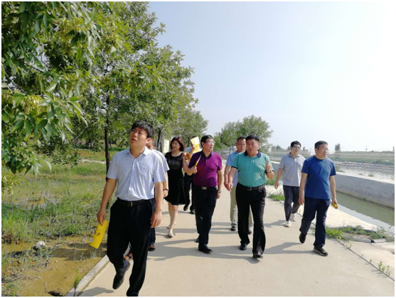 项目建设新创举 整体规划大提升 中国农科院特产研究所副所长李滋睿一行到清洋湖来考察