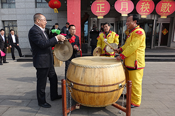 恒运能源集团举行正月秧歌闹新春活动——正月十五喜闹元宵 二零一六幸福恒运