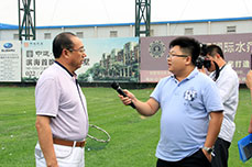 恒运能源集团董事局主席李长云接受《京津乐陵人、港城农民工》大型系列采访团专访