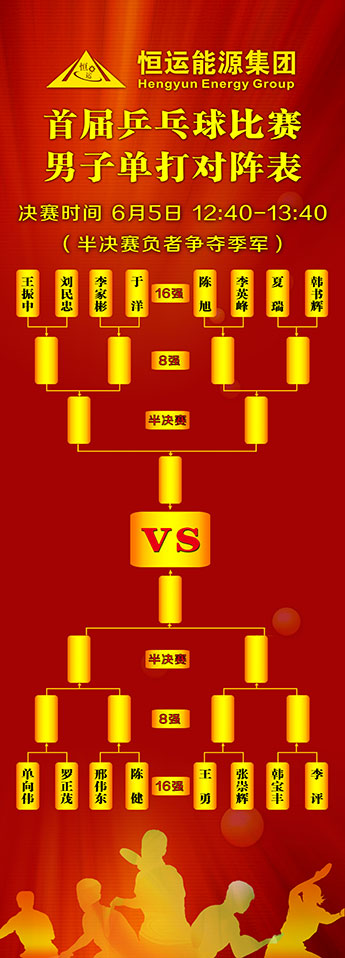 2014恒运能源集团首届乒乓球赛开幕