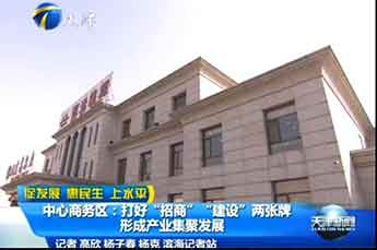 恒运能源集团董事局主席李长云接受天津卫视新闻栏目采访