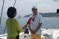 恒运能源集团参加2014第三届“司南杯”大帆船赛