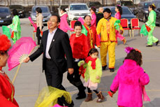 恒运能源集团举行正月秧歌闹新春活动