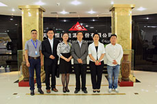 天津经济技术开发区慈善协会领导一行莅临恒运能源集团考察